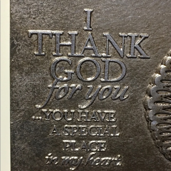 Lighthouse plaque I thank God for you scripture - Picture 9 of 12